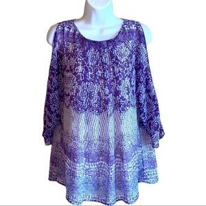Jennifer Lopez Popover Top Size Large